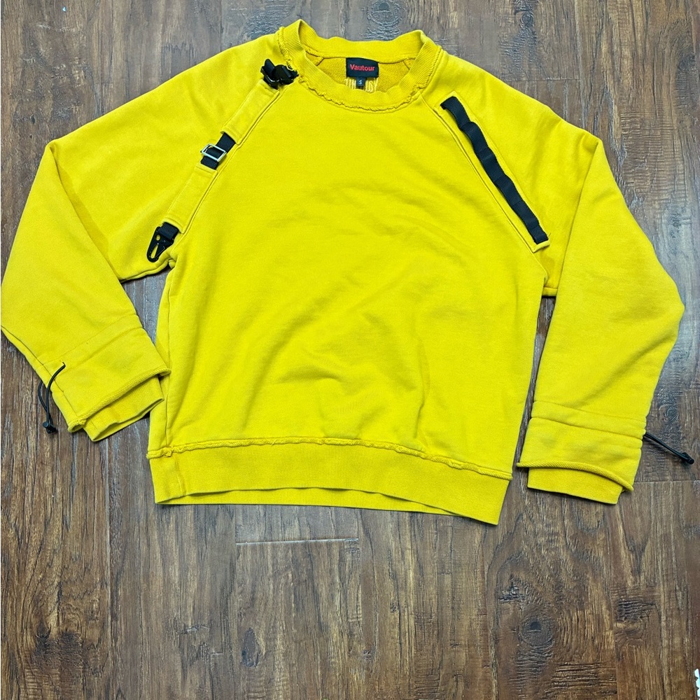 Vautour Distressed Anbu Crewneck Sweater Men’s